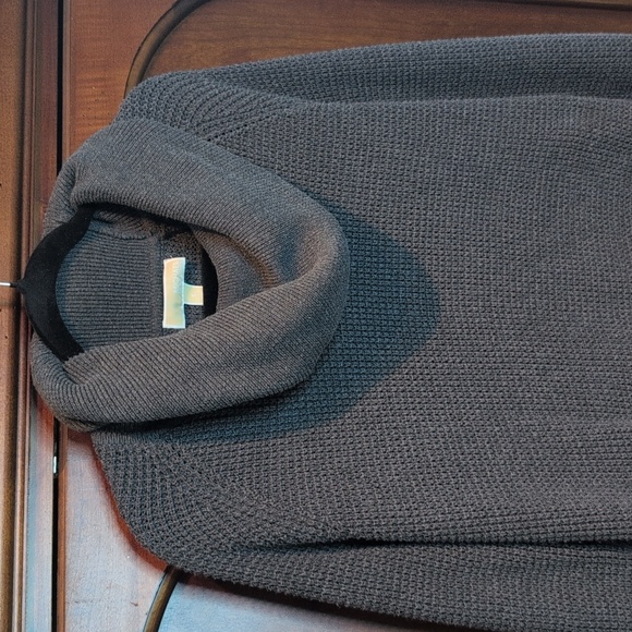 Michael Kors Women's Oversized Pullover Cowl Neck Knit Cotton Sweater Size Small - Picture 2 of 7